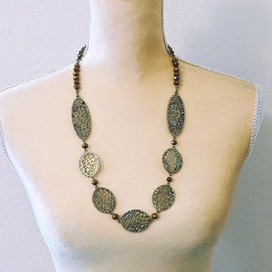 Gold Filigree Necklace